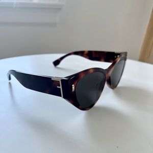 SOLD** FENDI Tortoiseshell Cat Eye Sunglasses